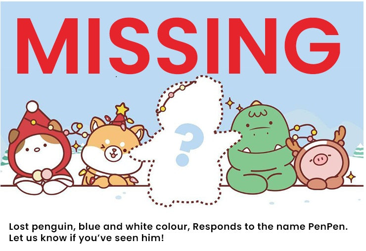PenPen Is Missing And He Needs Our Help! HURRY UP !GET A FREE PENGUIN PLUSH TOY .....