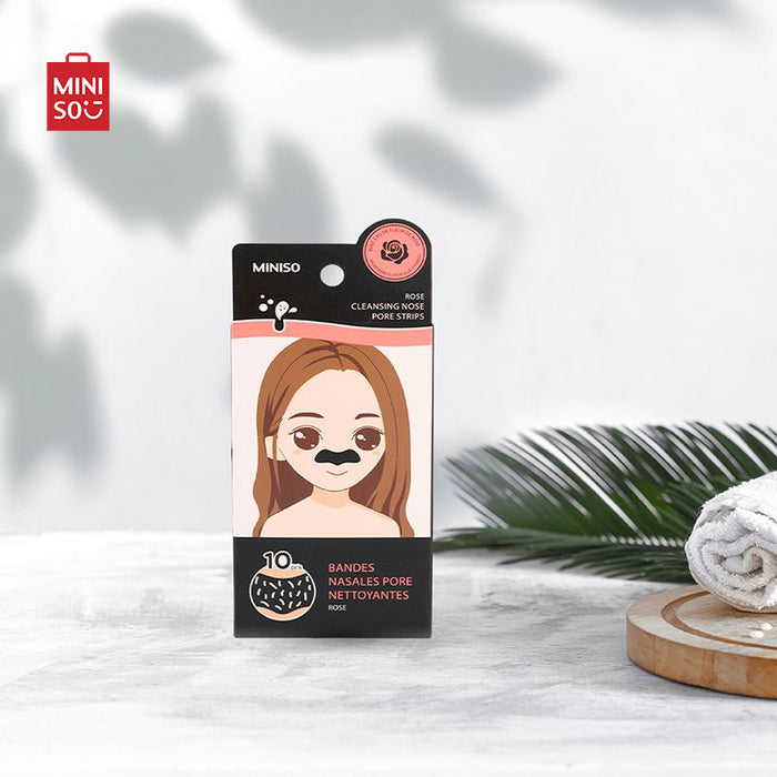 MINISO AU Rose Cleansing Nose Pore Strips