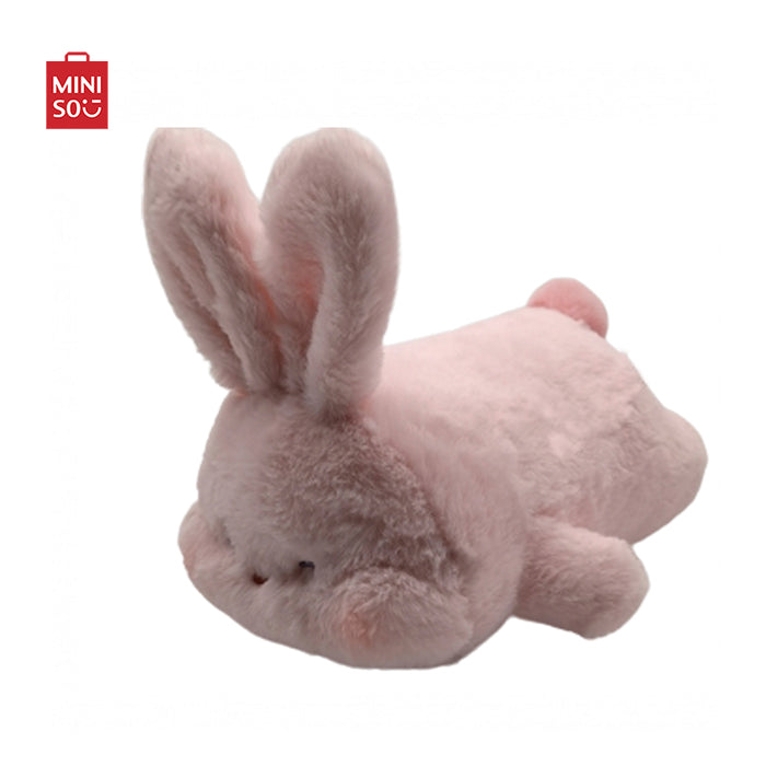 MINISO AU Cute Pink Bunny Plush Toy 30cm