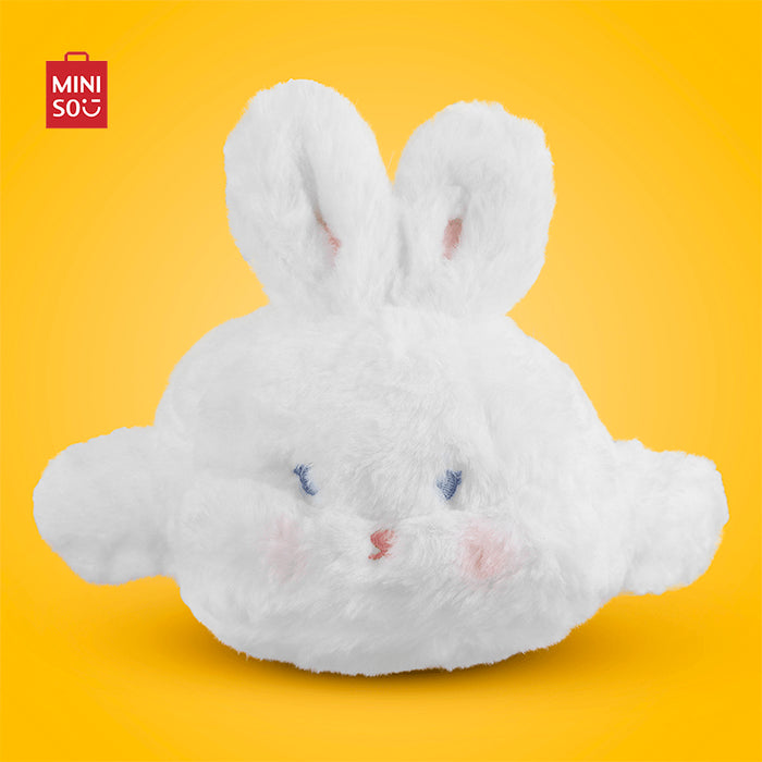 MINISO AU Cute White Bunny Plush Toy 30cm