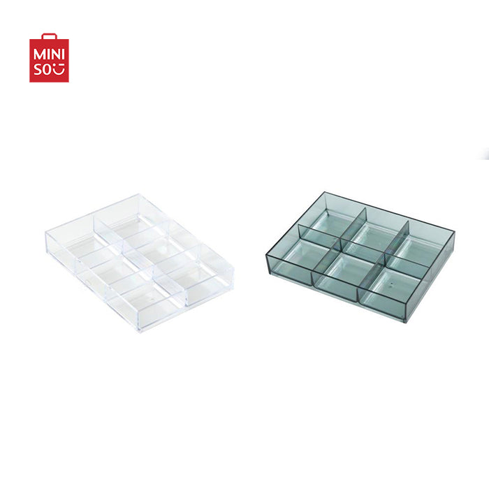 MINISO AU Stackable 6-Grid PS Jewelry Organizer