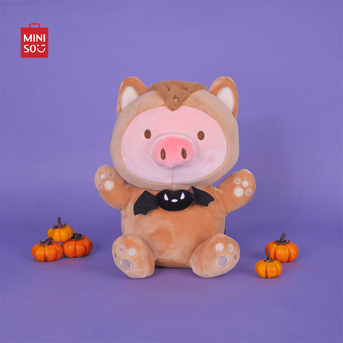 MINISO AU Mini Family Halloween Series Custome-Change Fox Costume Gigi Plush Toy 24cm