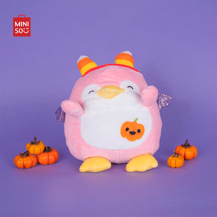 MINISO AU Mini Family Halloween Series Pendy with Hair Hoop Plush Toy 18cm