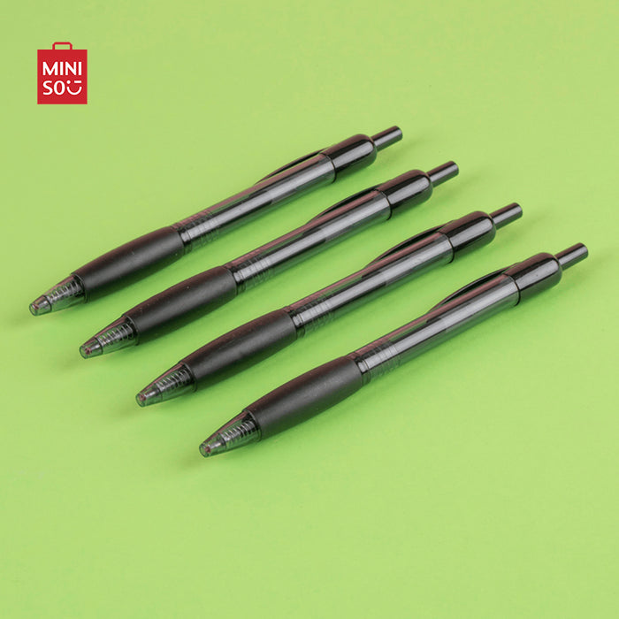 MINISO AU Retractable Gel Pen 10 Packs Black