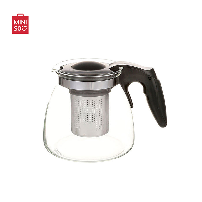MINISO AU Glass Teapot 900ML(Black)