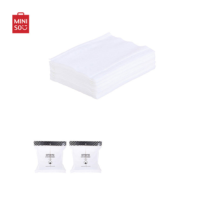 MINISO AU 3 Ply Detachable Cotton Pad 150 Sheets