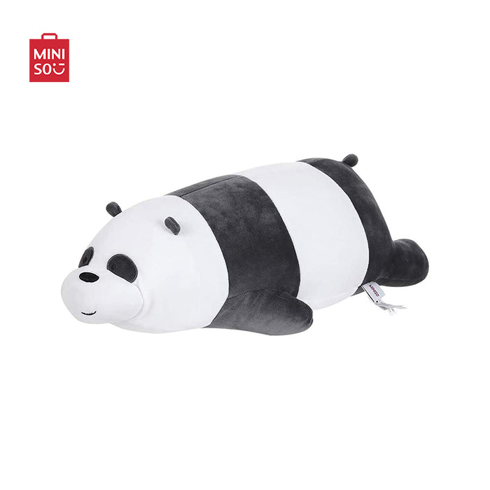 MINISO AU We Bare Bears 80cm Large Lying Plush Toy (Panda)