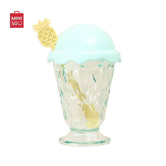 MINISO AU Cup in Ice Cream Shape 435mL Pineapple