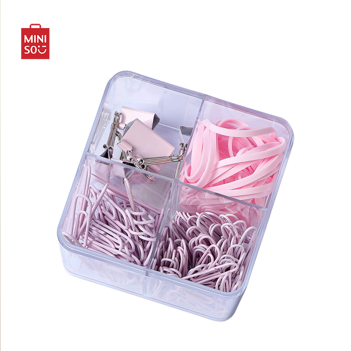 MINISO AU Office Supplies Set Pink