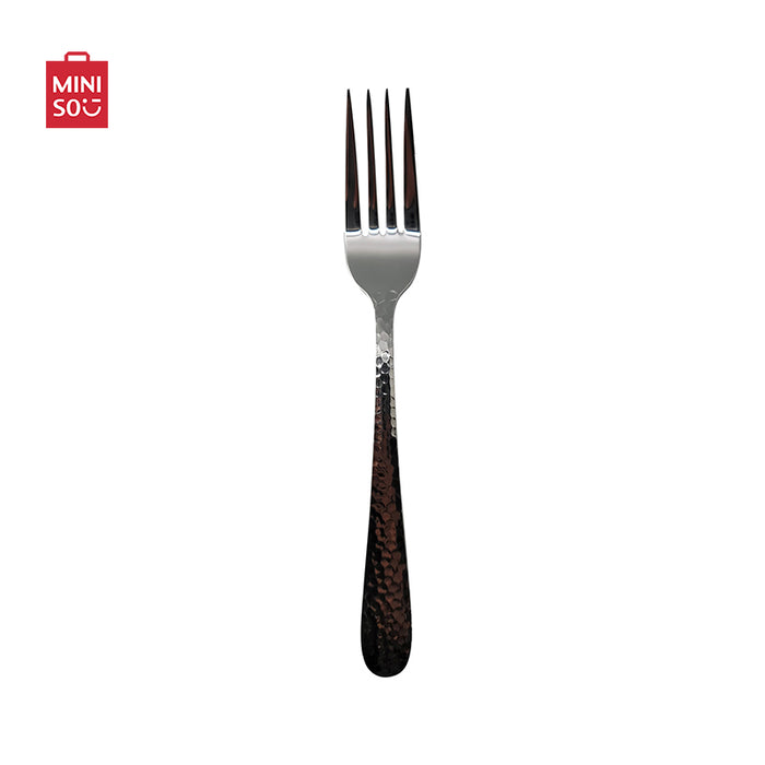 MINISO AU Hammered Style Stainless Steel Table Fork