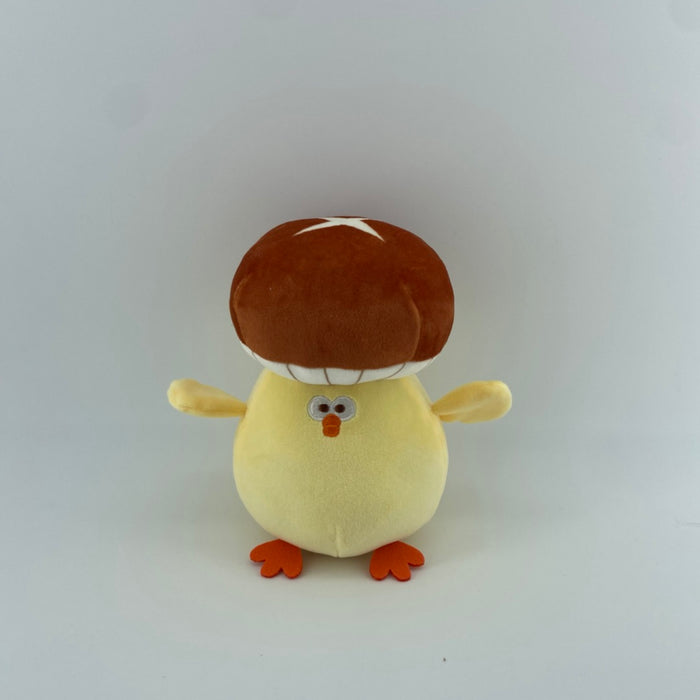 MINISO AU Mushroom Chick Mushroom Cap Plush Toy 18cm