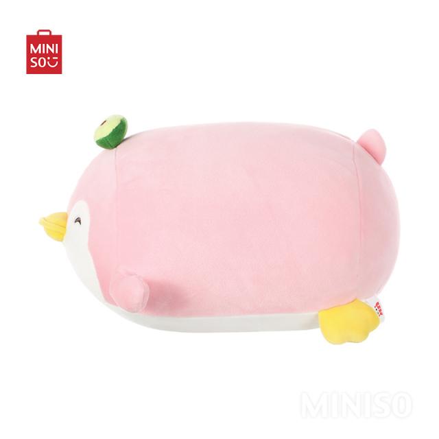 MINISO AU Lying Penguin Plush Toy Stuffed Animals for Gift(Avocado) 30cm