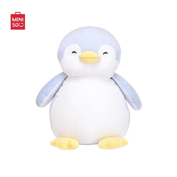 MINISO AU Blue Large Penguin Stuffed Animal Gift Plush Toy 48cm