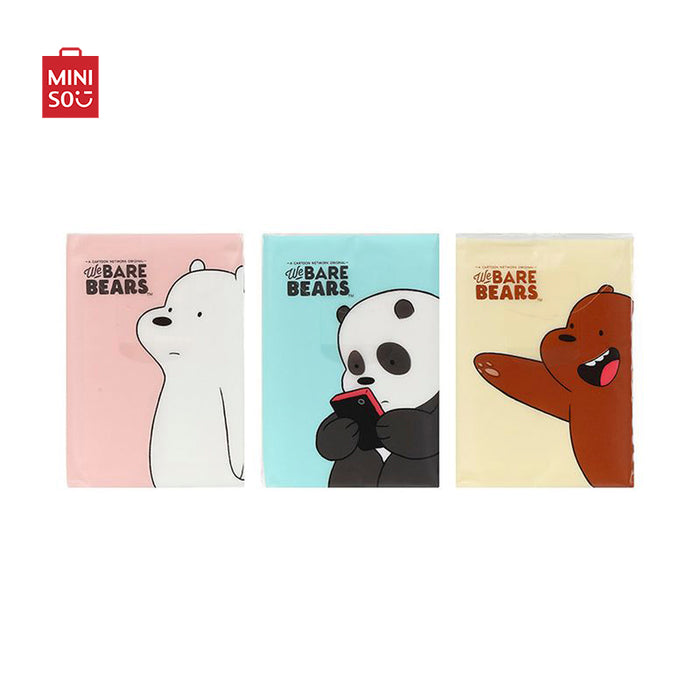 MINISO AU We Bare Bears Simple Tissues(8sheets x 3-layer)