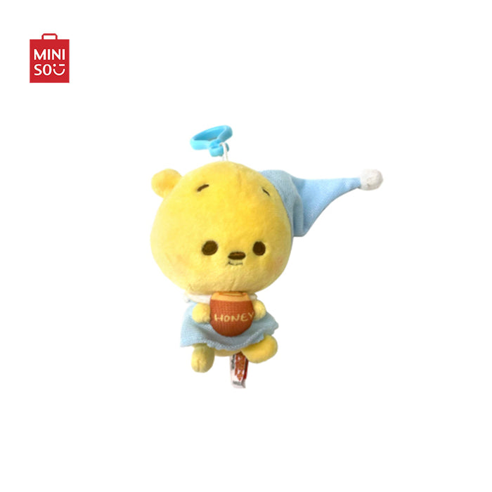 MINISO AU Winnie-the-Pooh Collection Pajama Party Plush Pendant Winnie
