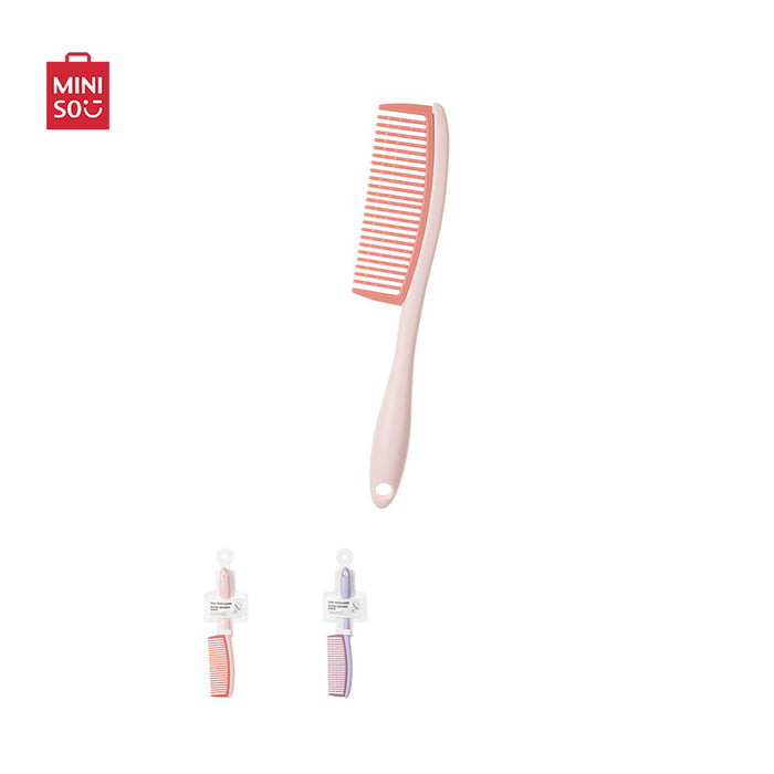 MINISO AU Cream Series Wide Tooth Comb(For Dense Hair, 2 Colors)