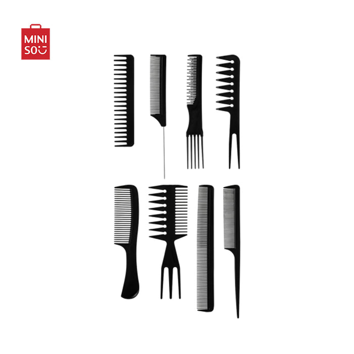 MINISO AU Professional Styling Comb Set 8 Pcs