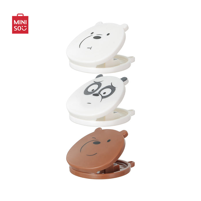 MINISO AU We Bare Bears Collection 4.0 Clamp 3pcs