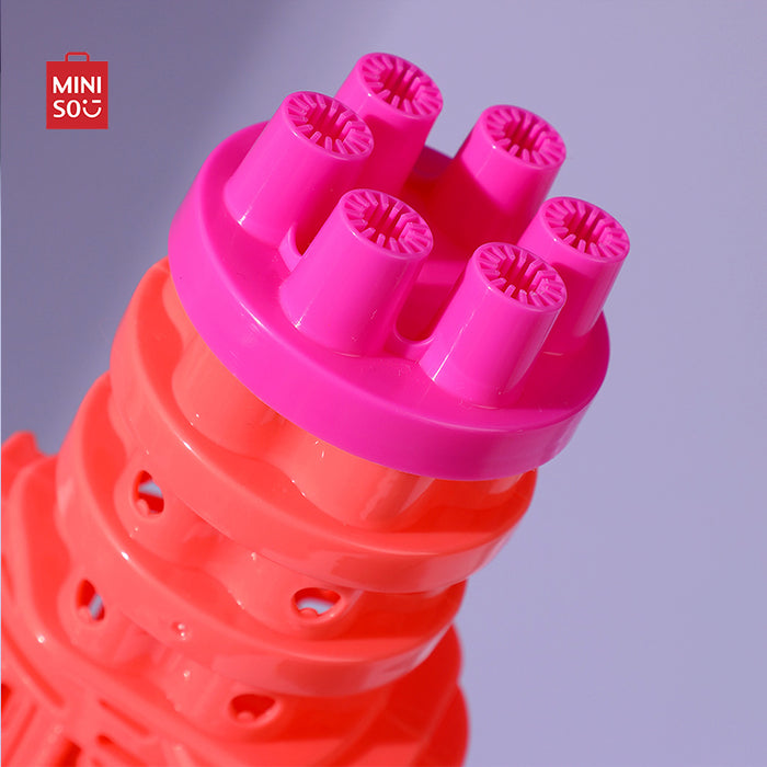 MINISO AU Bubble Gun with Six Holes(Pink)
