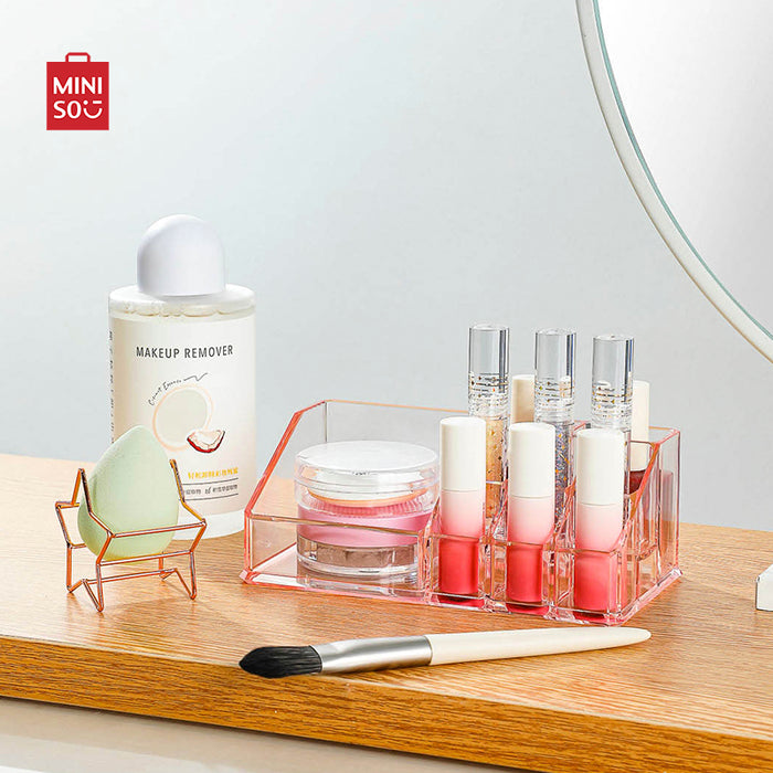 MINISO AU Multifunctional Cosmetics & Jewelry Storage Box(S)(Pink)
