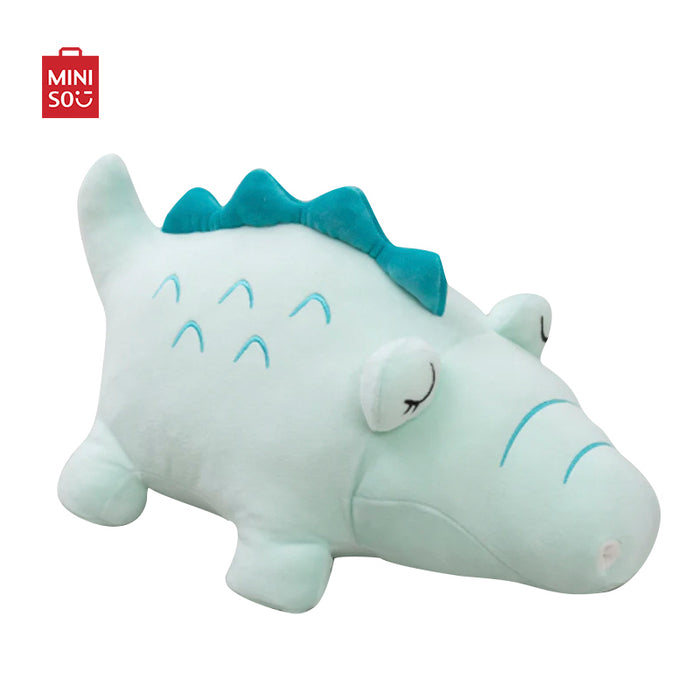 MINISO AU Lying Crocodile Plush Toy Stuffed Animal 40cm For Gifts