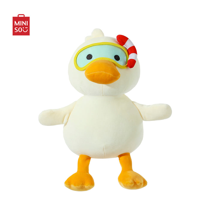 MINISO AU Diving Duck Series Plush Toy Sitting Duck 25cm