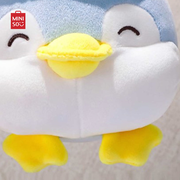 MINISO AU Cute Blue Penguin PENPEN Potting Series Sunflower Plush Toy 25cm
