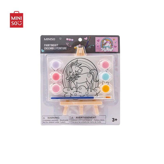 MINISO AU Mini Painting Kit Unicorn 10×15cm