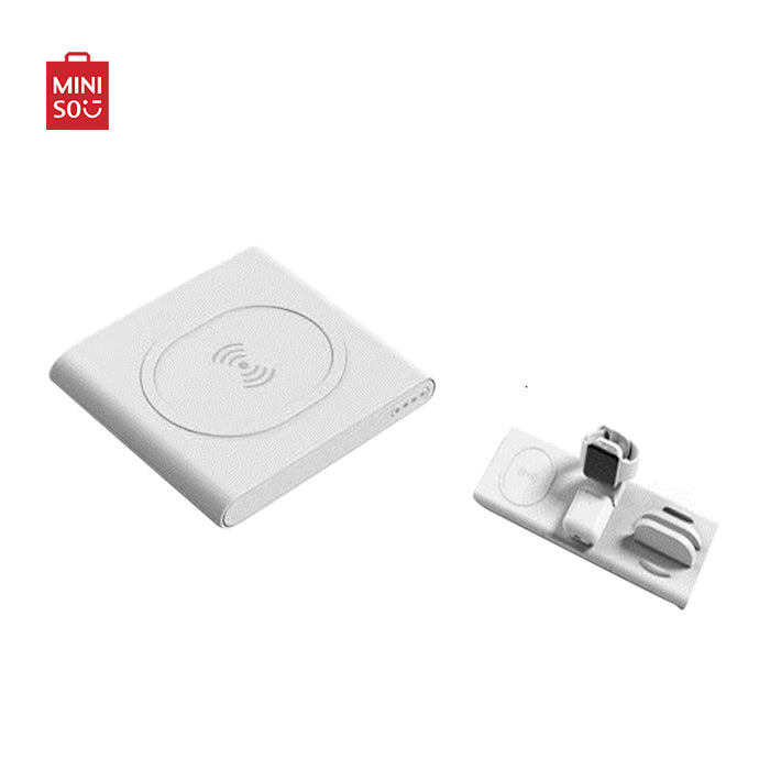 MINISO AU White Desktop Wireless Charger Model