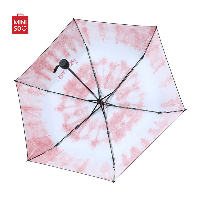 MINISO AU Color Explosion Pink Sun Umbrella