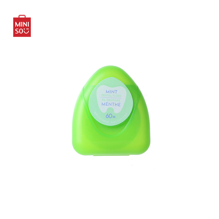 MINISO AU Deep Clean Mint-Flavored Dental Floss 60m