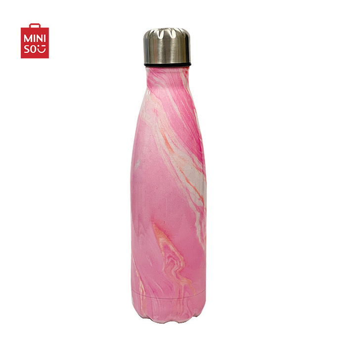 MINISO AU Blending Design Insulated Bottle Pink 500mL