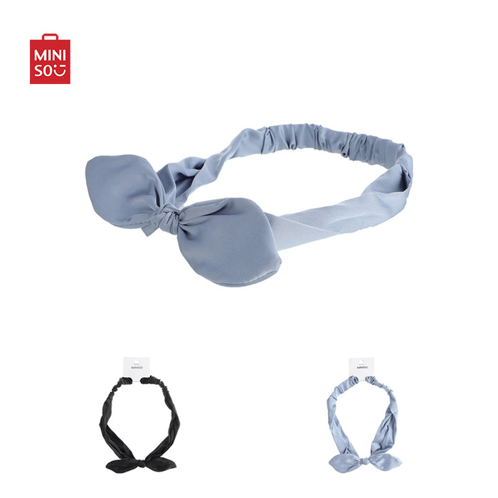 MINISO AU Solid Color Knotted Headband (Random)