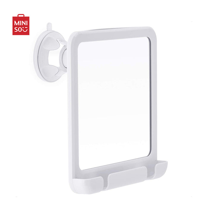 MINISO AU Multifunctional Shower Mirror with Suction