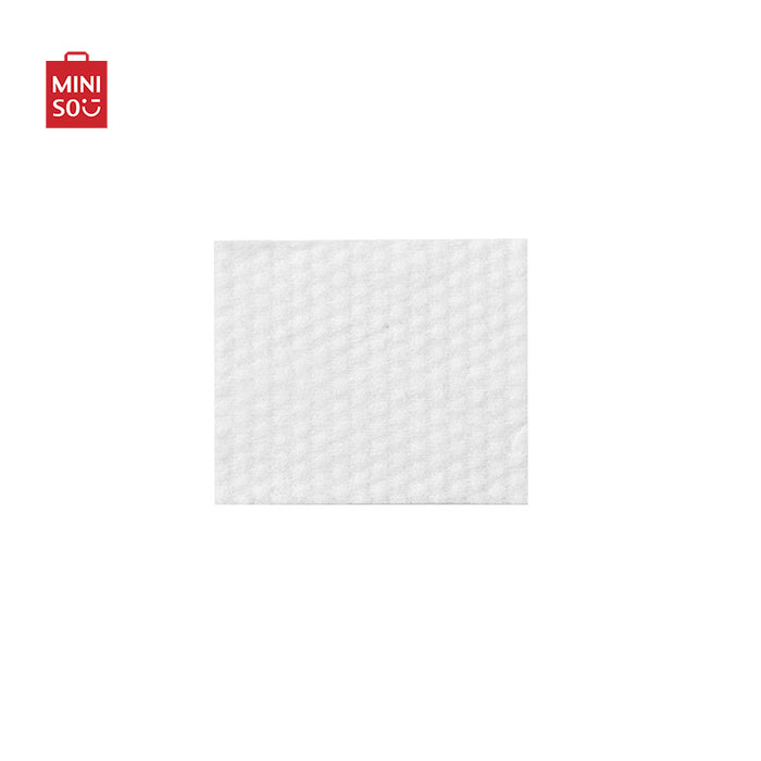 MINISO AU MINISO Waste-Proof Perlage Pattern Cotton Pads 600 Counts