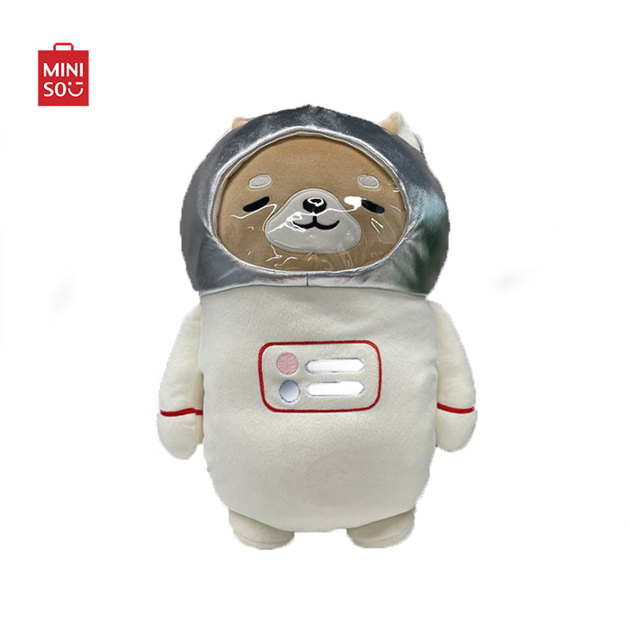 MINISO AU Space Series Standing Astronaut Shiba Inu Plush Toy 40cm