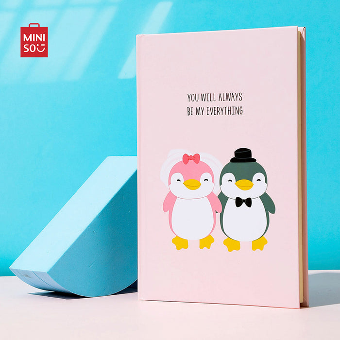 MINISO AU Penguin A5 Memo Book 80 Sheets Random