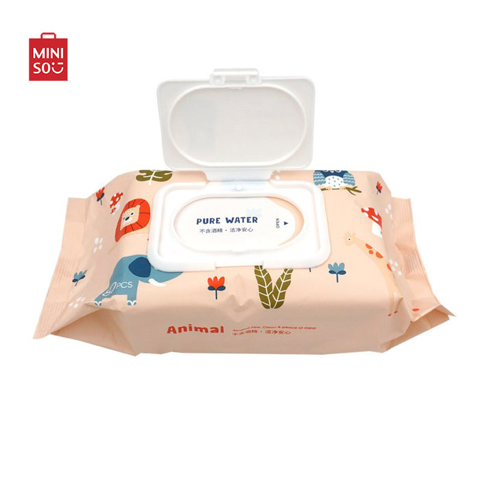 MINISO AU Forest Family Series Wet Wipes (80 Wipes)