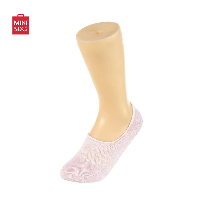 MINISO AU Women's Breathable Mesh No Show Socks 2 Pairs (Random)