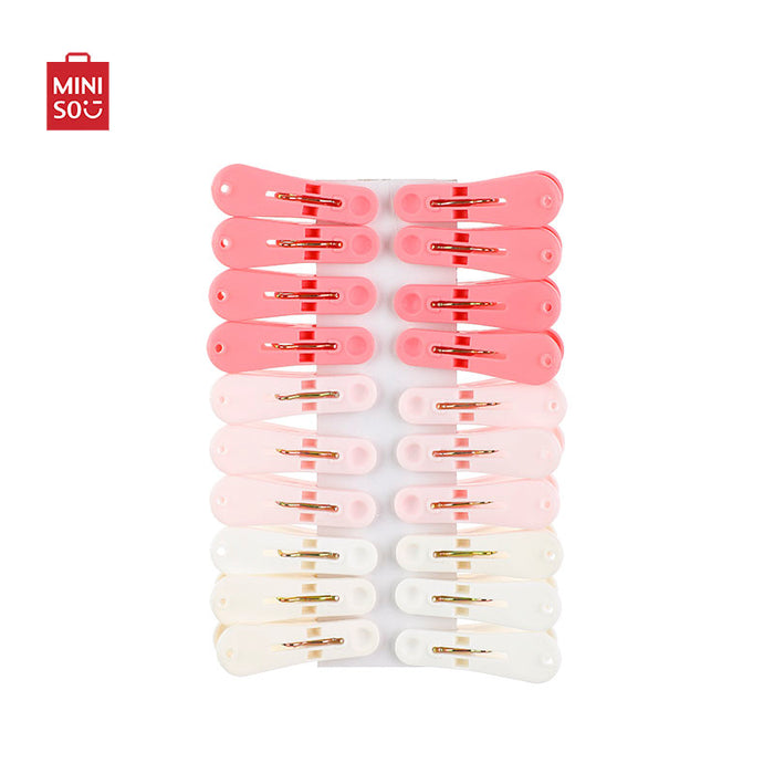 MINISO AU 20Pcs Small Clamp Clothes Drying Line Pegs