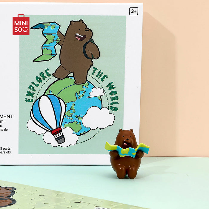 MINISO AU We Bare Bears Grizzly 500 Pieces Puzzle(61x45.7cm)