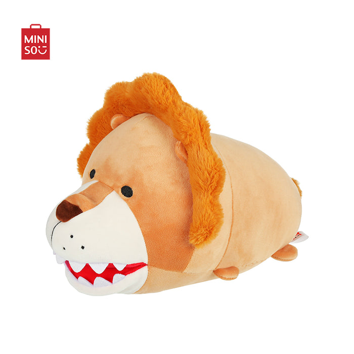 MINISO AU Lion Hand Puppet Plush Animal Toy 27cm
