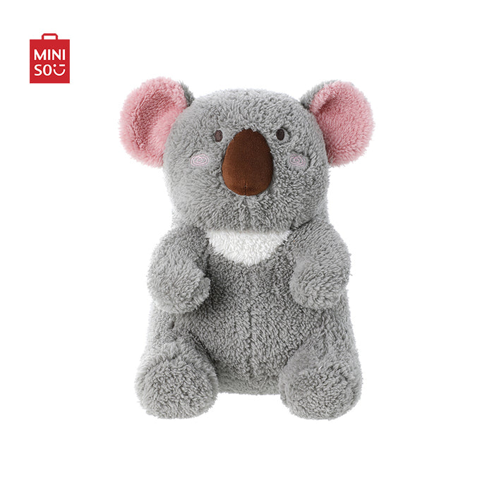 MINISO AU Sitting Grey Koala Stuffed Animal Plush Toy 27cm