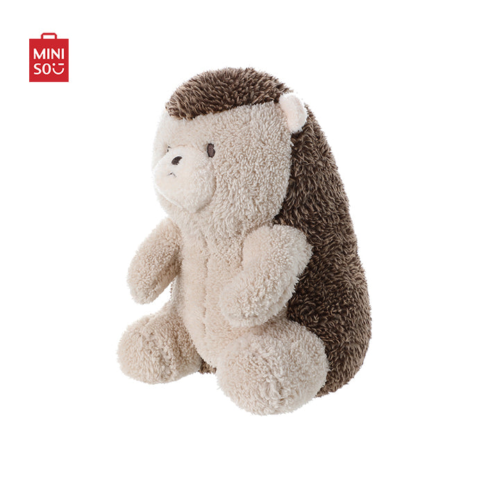 MINISO AU Animal Hedgehog Stuffed Animal Plush Toy 27cm