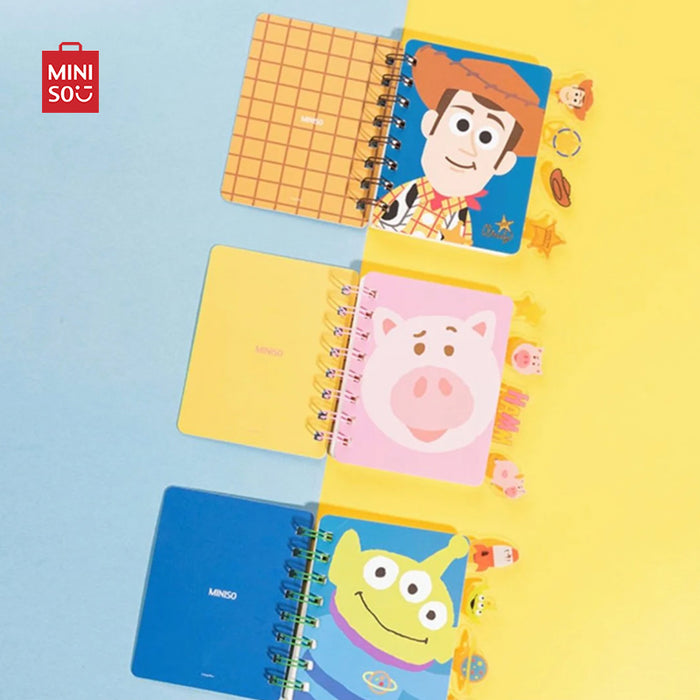 MINISO AU Toy Story Collection Hamm A7 Wirebound Book with Bookmarks 70 Sheets