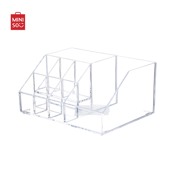 MINISO AU Transparent Free Combination Series Multi-grid Cosmetics Storage Case Small