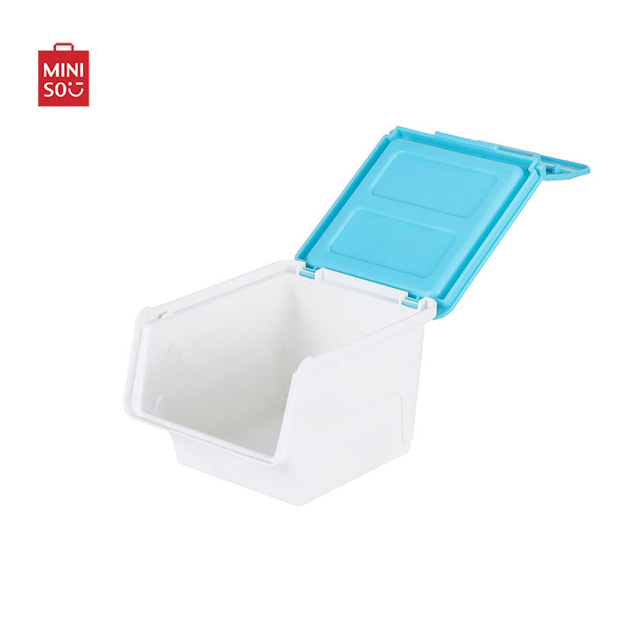 MINISO AU Mini Storage Box With Wide Opening(Blue)