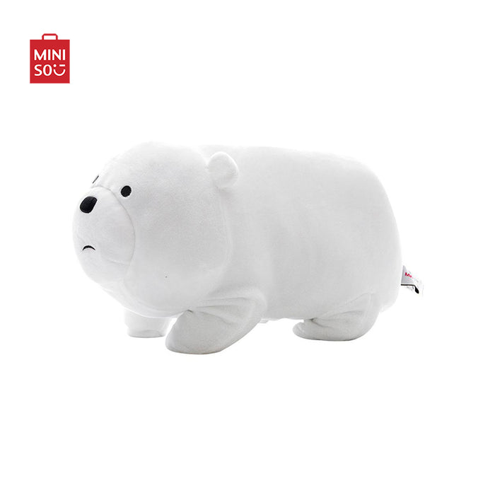 MINISO AU We Bare Bears Plush Toy Ice Bear 38cm