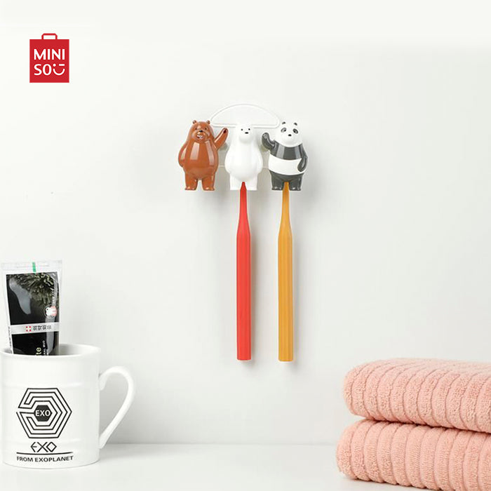 MINISO AU We Bare Bears Collection Toothbrush Holder