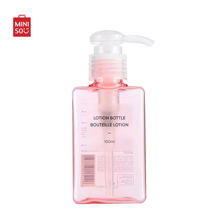 MINISO AU 100ml Simple Portable Clear Spray Travel Bottle for Skincare Perfume